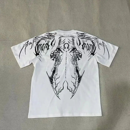 Breathedivinity Skull Fear - Oversize Tshirt
