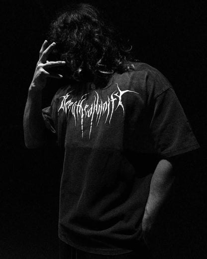 Breathedivinity Skull Fear - Oversize Tshirt