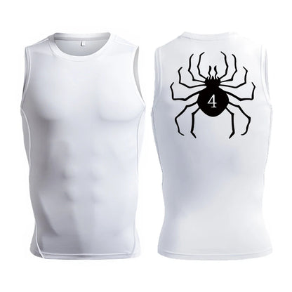 Skull Wings Compression Tank Top