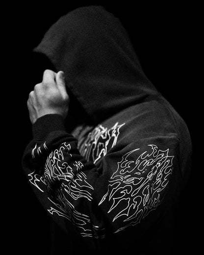 Breathedivinity Abyss Ghost - Oversize Hoodie