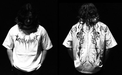 Breathedivinity Skull Fear - Oversize Tshirt