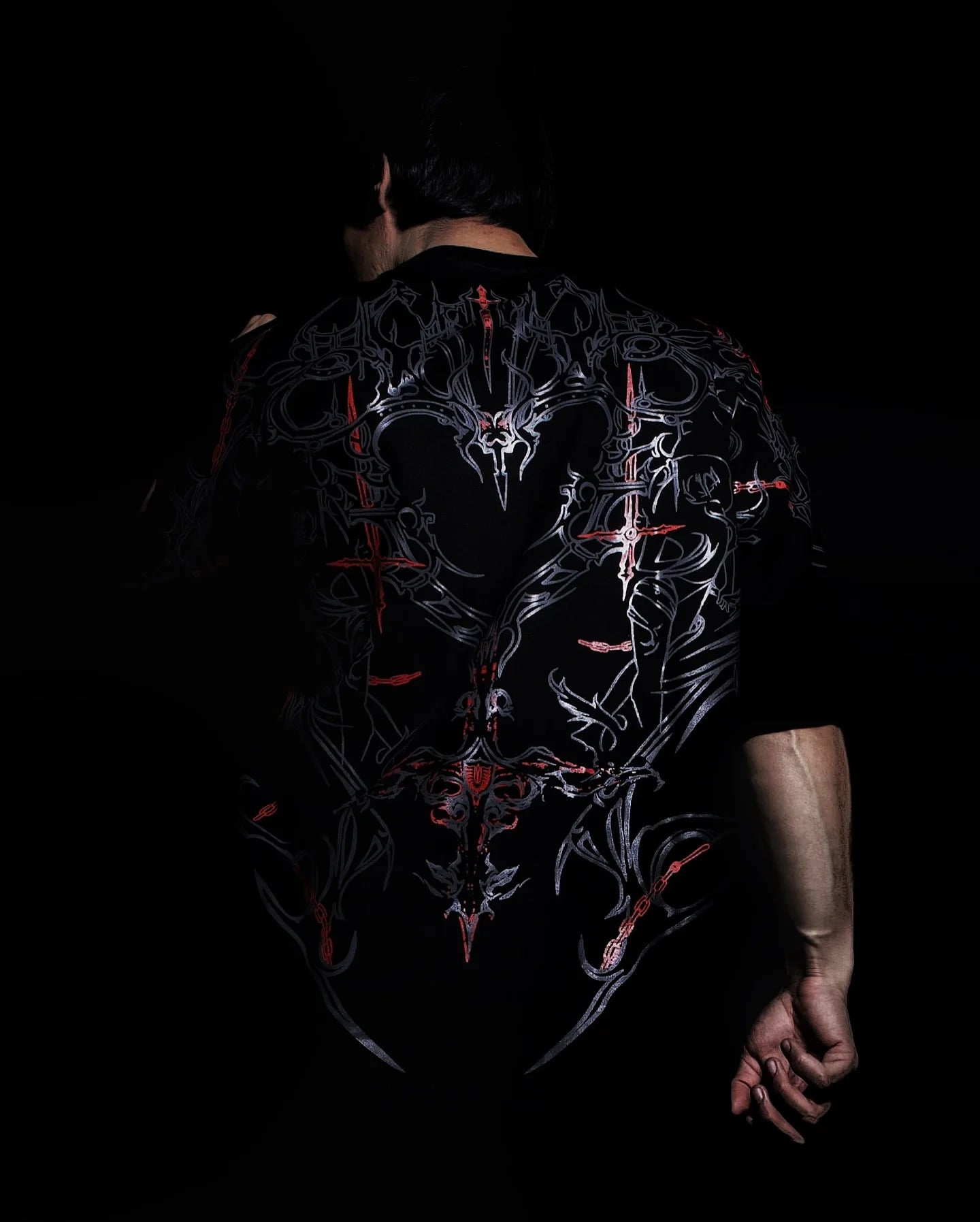 Breathedivinity Shadow Heart - Oversize Shirt