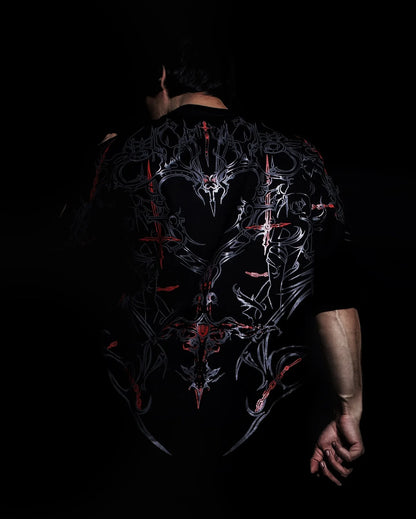 Breathedivinity Shadow Heart - Oversize Shirt