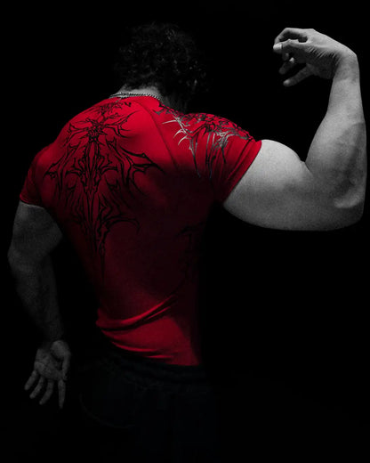 Breathedivinity Red Blood - Compression Shirt