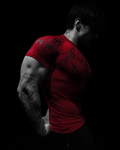 Breathedivinity Red Blood - Compression Shirt