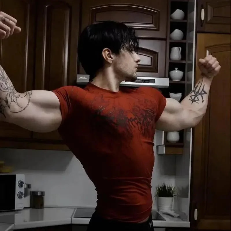 Breathedivinity Dark Y2K - Compression shirt