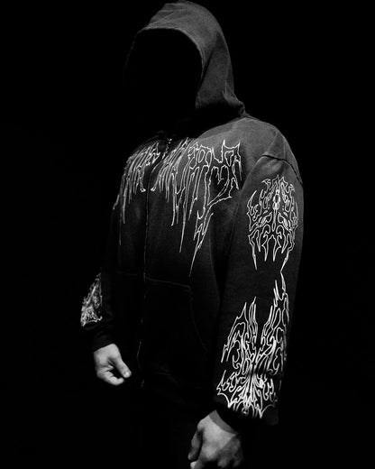 Breathedivinity Abyss Ghost - Oversize Hoodie