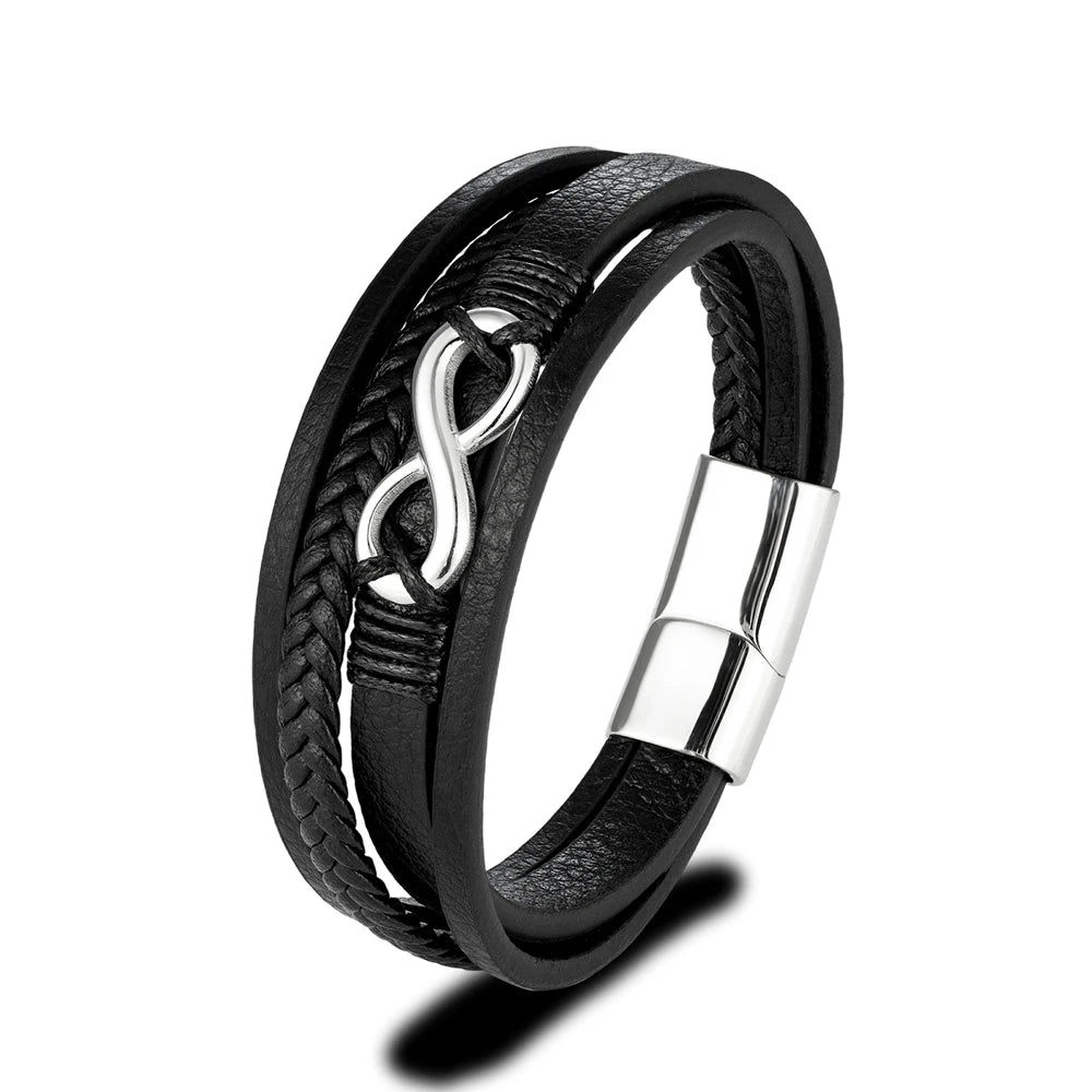 Classic Men Infinity Bracelet