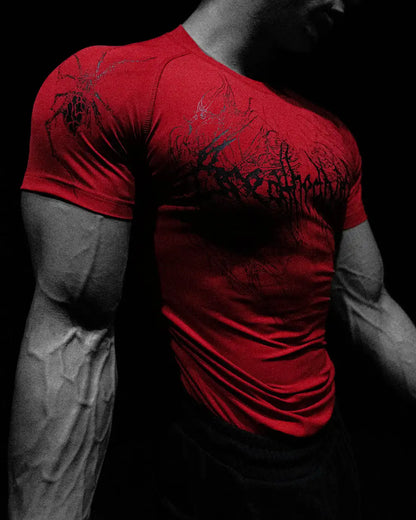 Breathedivinity Red Blood - Compression Shirt