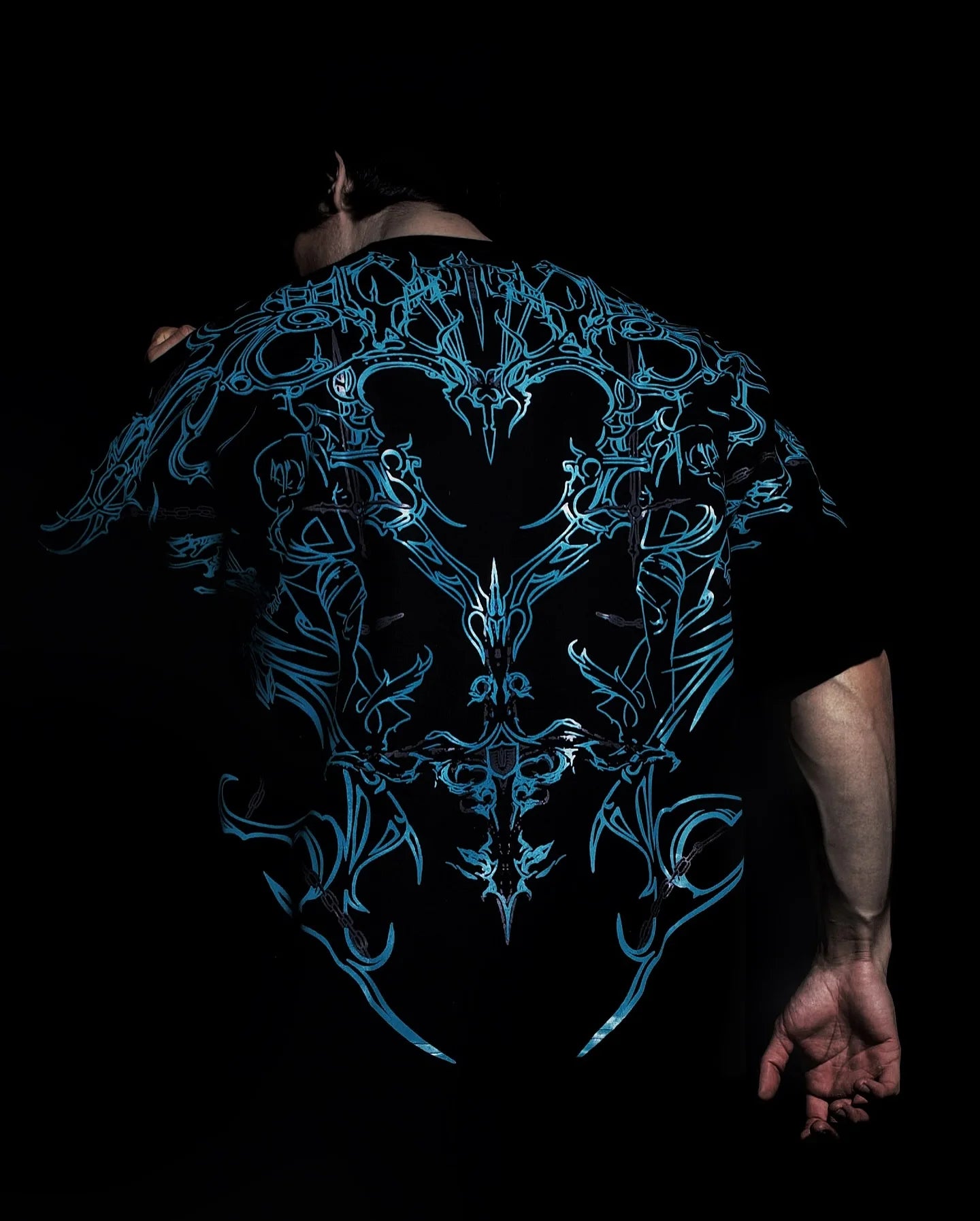 Breathedivinity Shadow Heart - Oversize Shirt