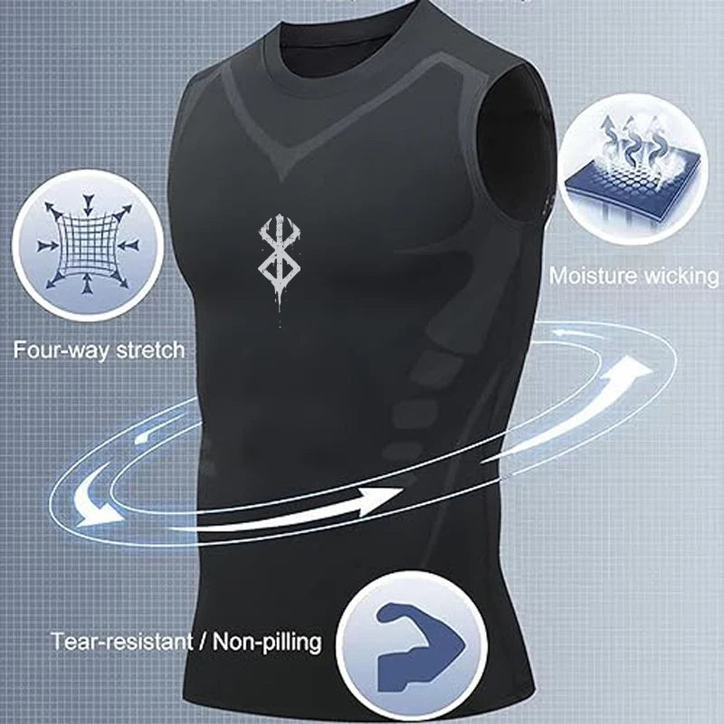 BERSERKER Sleeveless Compression Shirt