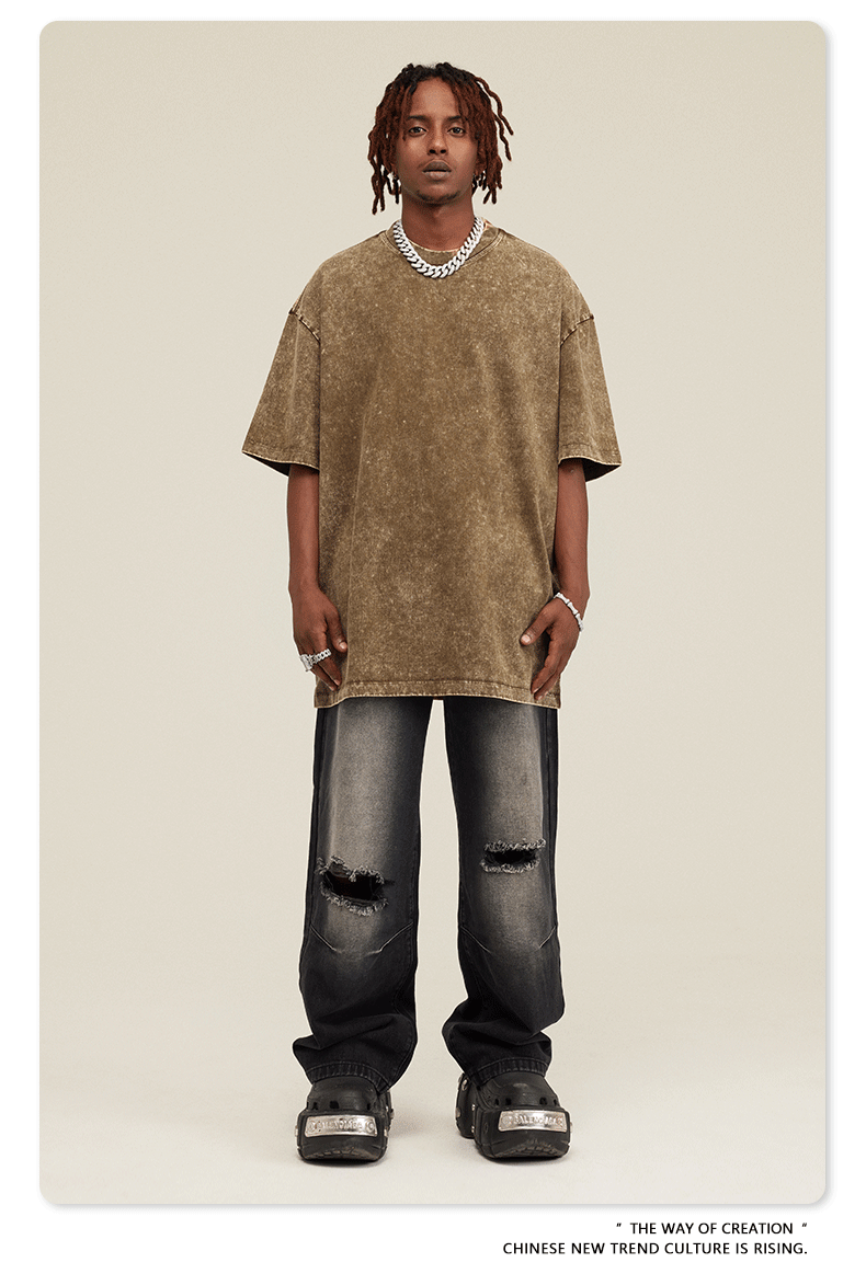 Attack On Titan Washed Oversize T-Shirt