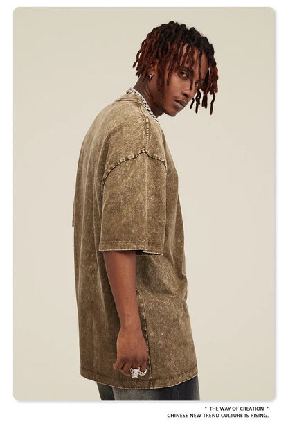 Attack On Titan Washed Oversize T-Shirt
