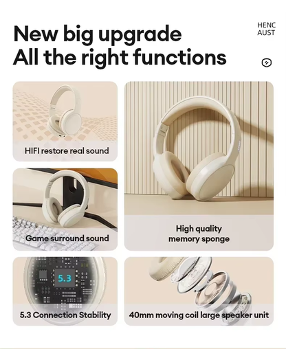 Lenovo TH30 Wireless Headphones Bluetooth 5.3