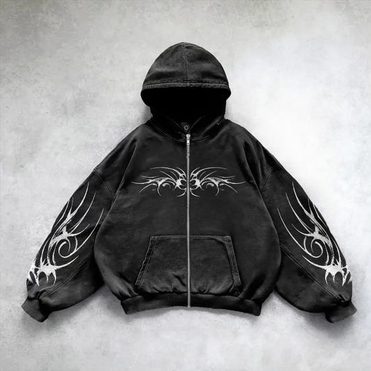 Street Flame Y2K - Oversize Hoodie