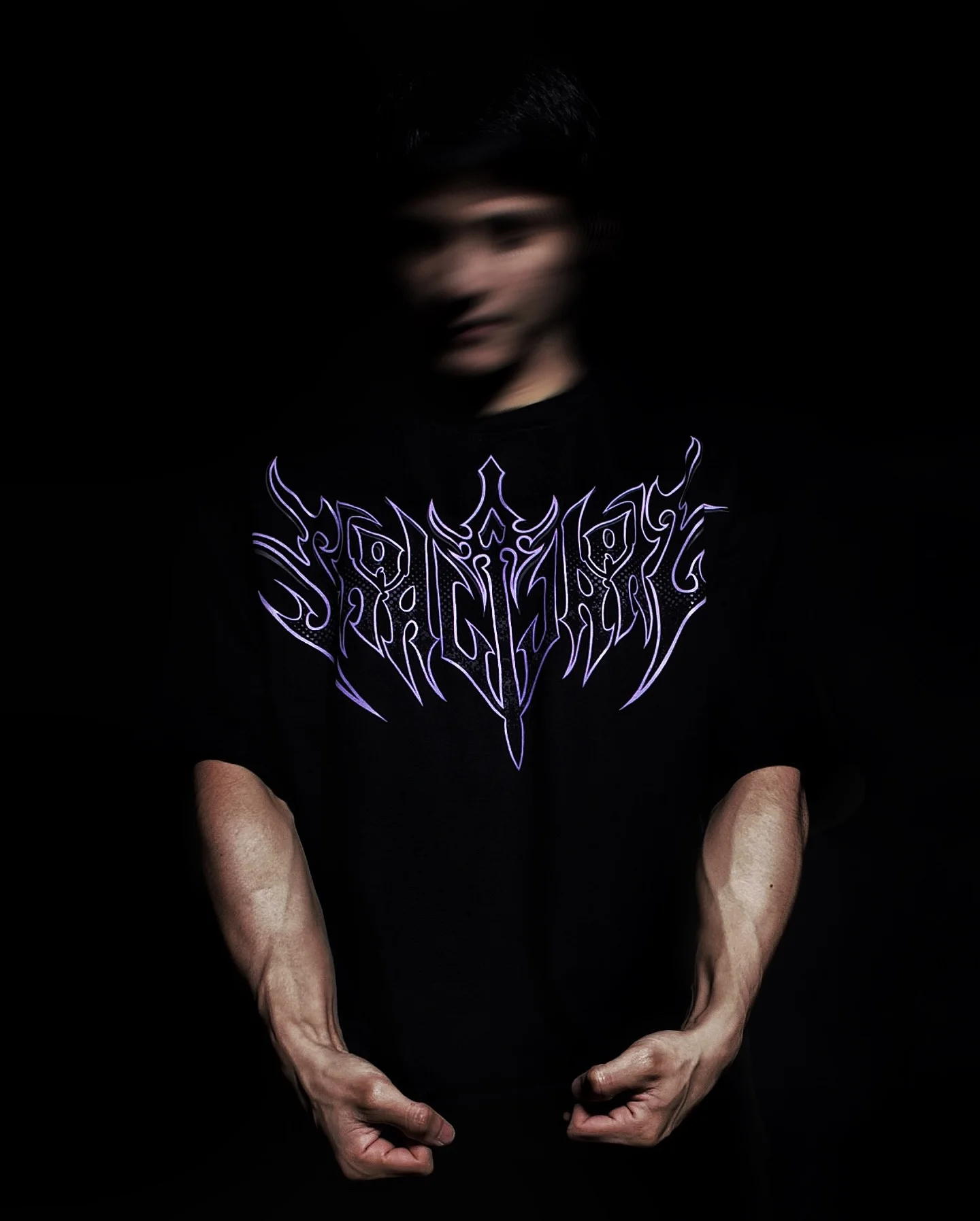 Breathedivinity Shadow Heart - Oversize Shirt