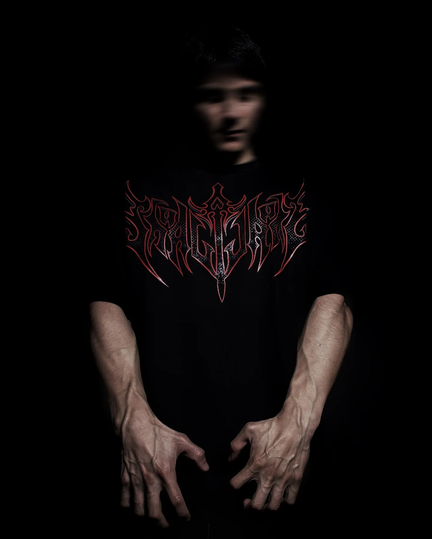 Breathedivinity Shadow Heart - Oversize Shirt